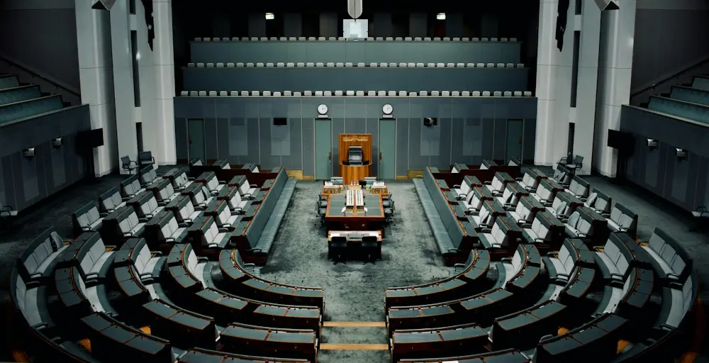 Parliament chamber